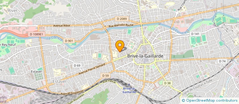 localisation de l'entreprise MANZAYROLES  BRIVE-LA-GAILLARDE