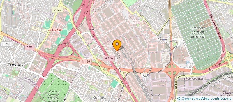 localisation de l'entreprise MANZETTI SAS à RUNGIS