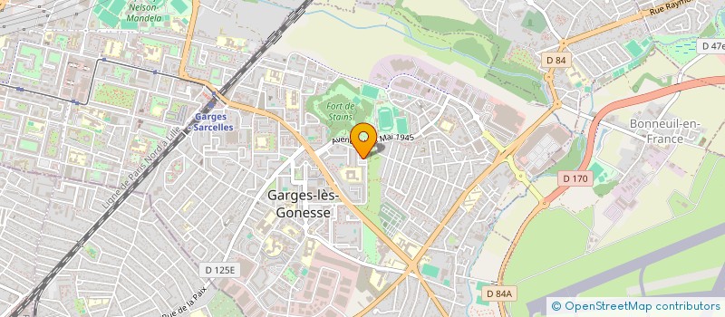 localisation de l'entreprise MANZIL à GARGES-LES-GONESSE