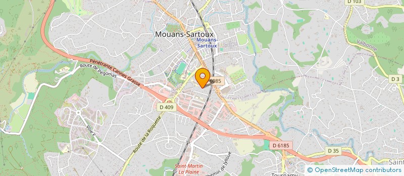 localisation de l'entreprise MANZONE à MOUGINS