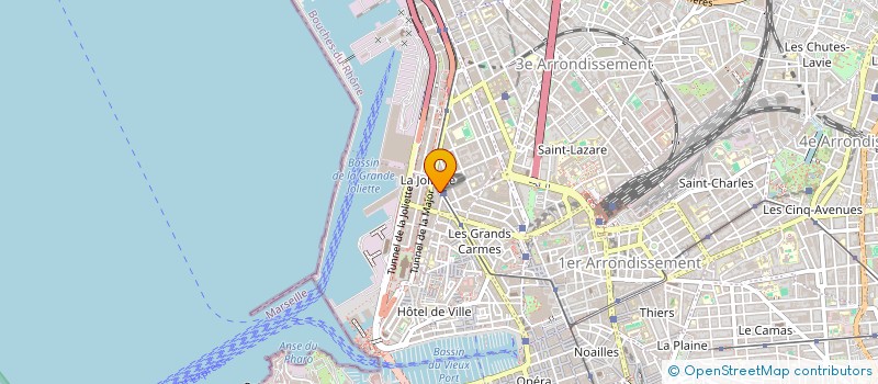 localisation de l'entreprise MANZONE ROGEON LEPENNETIER à MARSEILLE