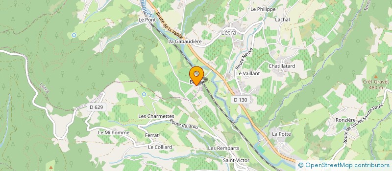 localisation de l'entreprise MAO  LETRA