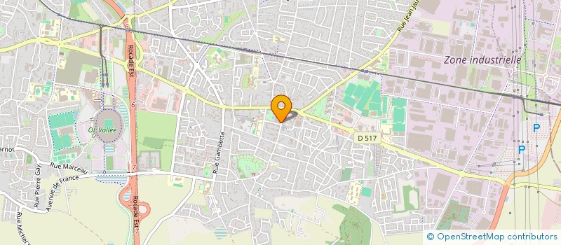 localisation de l'entreprise MAO SERVICES à MEYZIEU