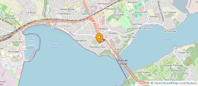 localisation de l'entreprise MAODEZ  LE RELECQ-KERHUON