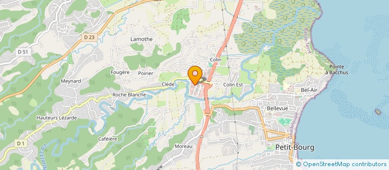 localisation de l'entreprise MAOKA  PETIT-BOURG