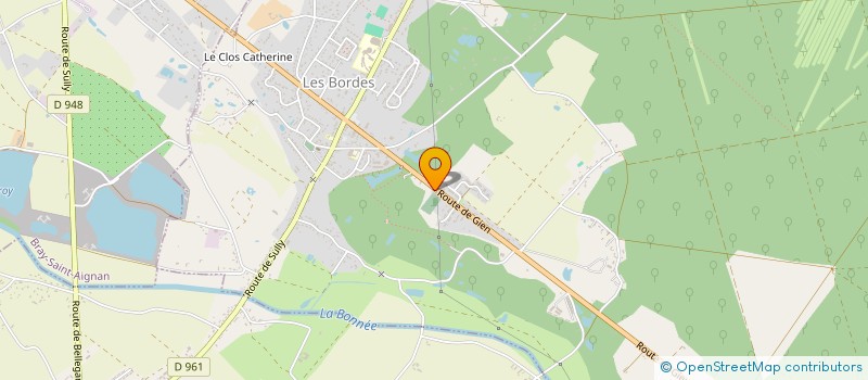 localisation de l'entreprise MAOL à BONNEE