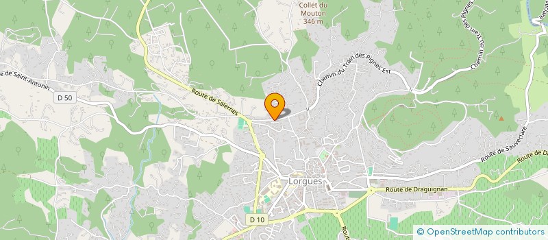 localisation de l'entreprise MAOLAN  LORGUES