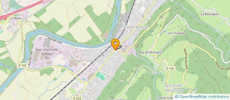 localisation de l'entreprise MAOLI  VILLARD-BONNOT