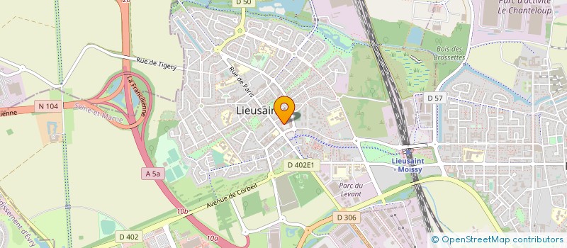 localisation de l'entreprise MAOLIC à LIEUSAINT
