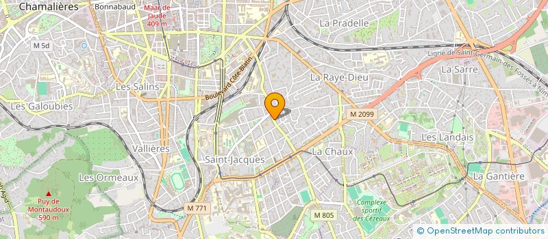 localisation de l'entreprise MAOM DESIGN  CLERMONT-FERRAND