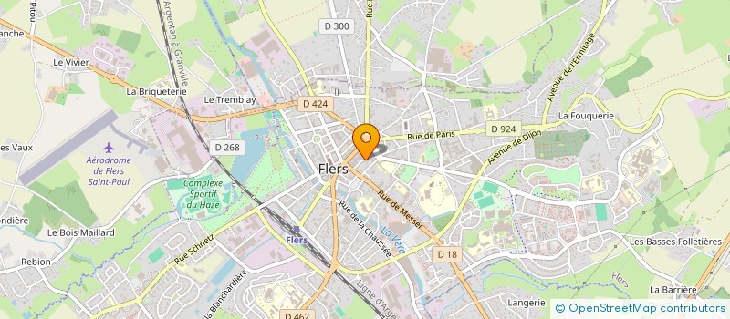 localisation de l'entreprise MAONA à FLERS