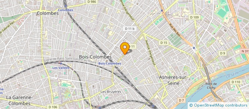 localisation de l'entreprise MAOR à ASNIERES-SUR-SEINE