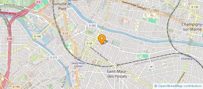 localisation de l'entreprise MAORA à SAINT-MAUR-DES-FOSSES