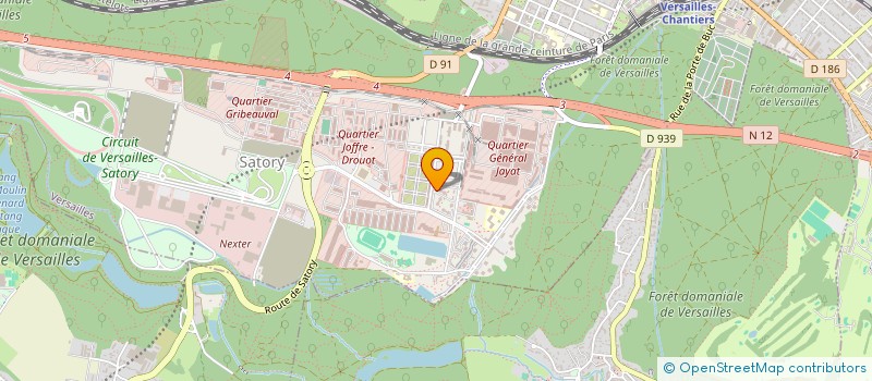 localisation de l'entreprise MAORA INVEST GROUP à VERSAILLES