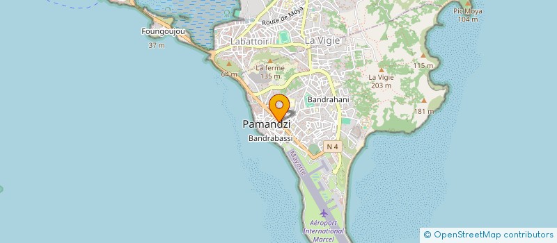 localisation de l'entreprise MAORA SARL à PAMANDZI