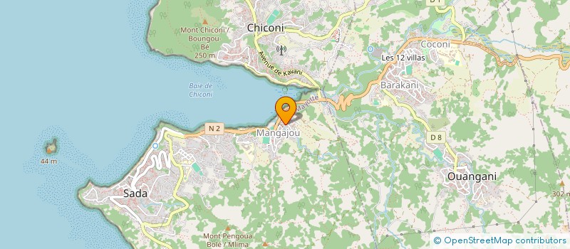 localisation de l'entreprise MAORE AGENCEMENT SARL à SADA