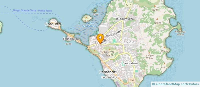 localisation de l'entreprise MAORE PHONE PLUS à DZAOUDZI