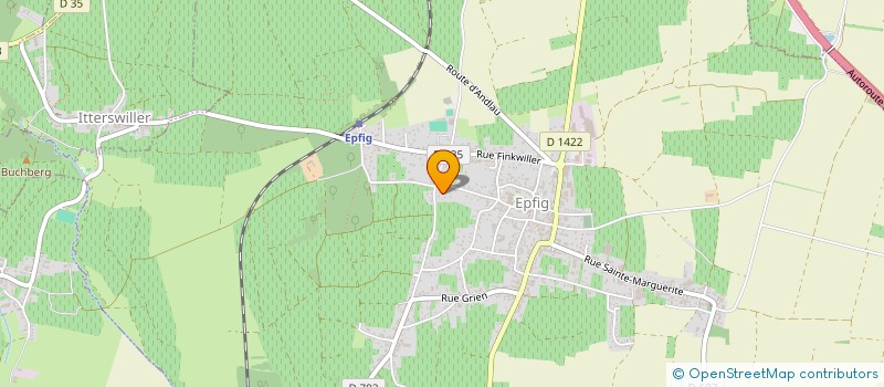 localisation de l'entreprise MAORN  EPFIG