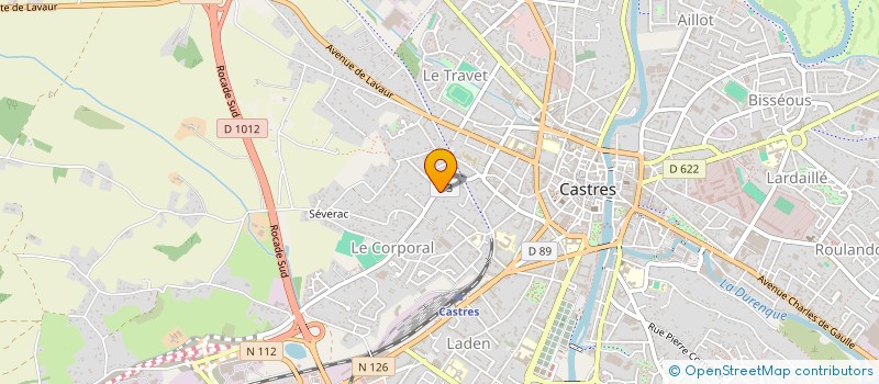 localisation de l'entreprise MAOSLO  CASTRES