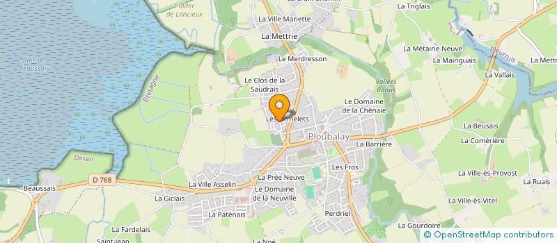 localisation de l'entreprise MAOUEZ PENNECK  BEAUSSAIS-SUR-MER