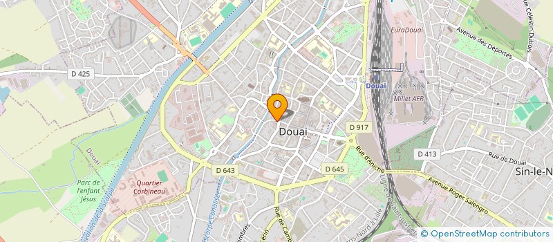 localisation de l'entreprise MAOUPA à DOUAI