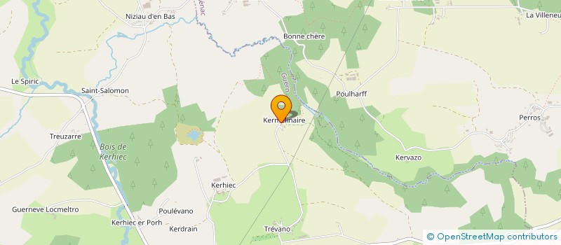 localisation de l'entreprise MAOUTBILHOME H.P.A.  GUERN