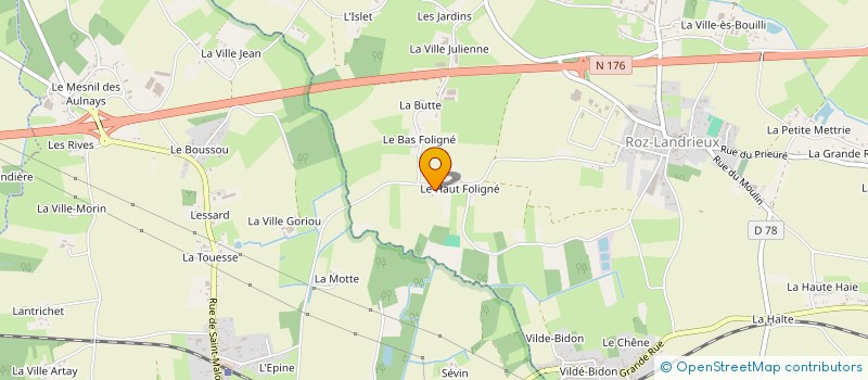 localisation de l'entreprise MAOZA  ROZ-LANDRIEUX