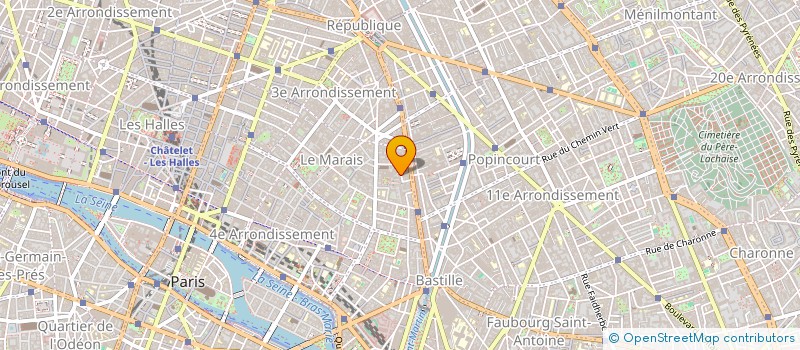 localisation de l'entreprise MAP +  PARIS