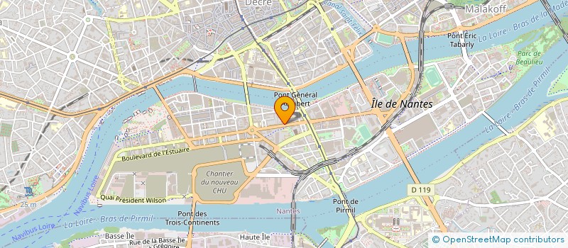 localisation de l'entreprise MAP à NANTES