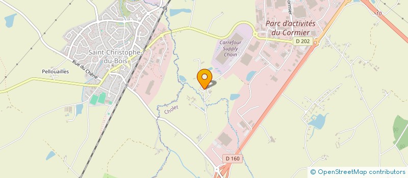 localisation de l'entreprise MAP à CHOLET