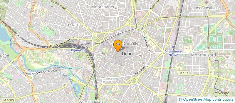 localisation de l'entreprise MAP à DIJON