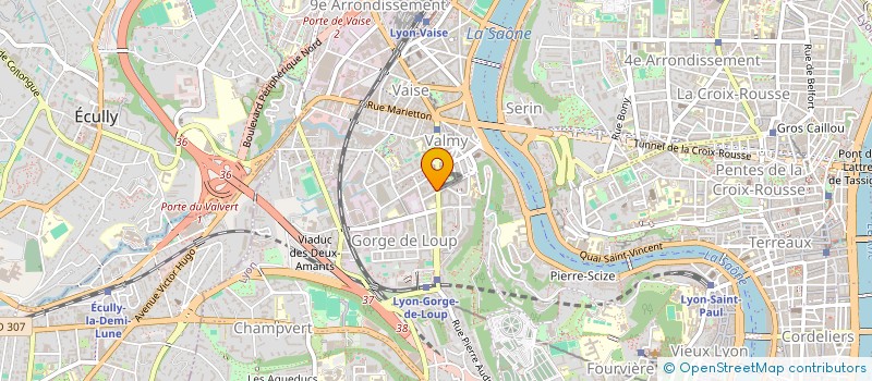 localisation de l'entreprise MAP  LYON