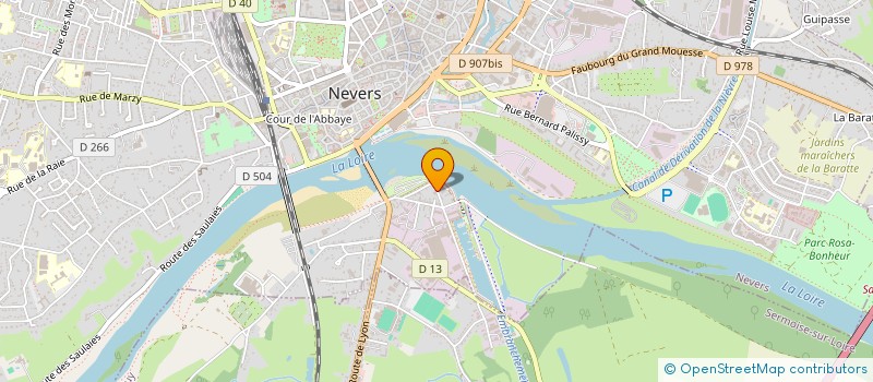 localisation de l'entreprise MAP à NEVERS