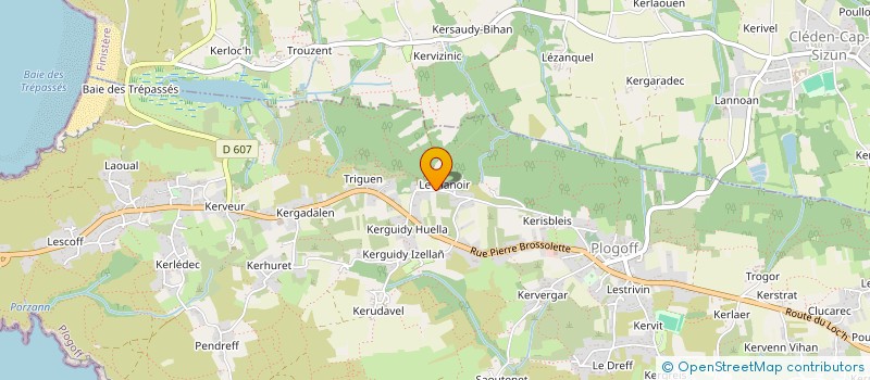 localisation de l'entreprise MAP AR VELEN IMMOBILIER  PLOGOFF