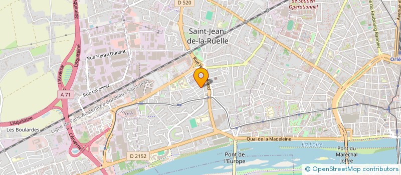 localisation de l'entreprise MAP BAT  SAINT-JEAN-DE-LA-RUELLE