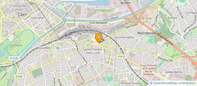 localisation de l'entreprise MAP CAEN à CAEN