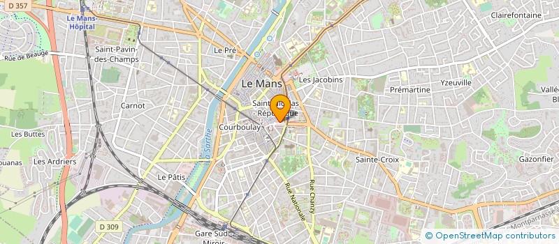 localisation de l'entreprise MAP COMMUNICATION à LE MANS