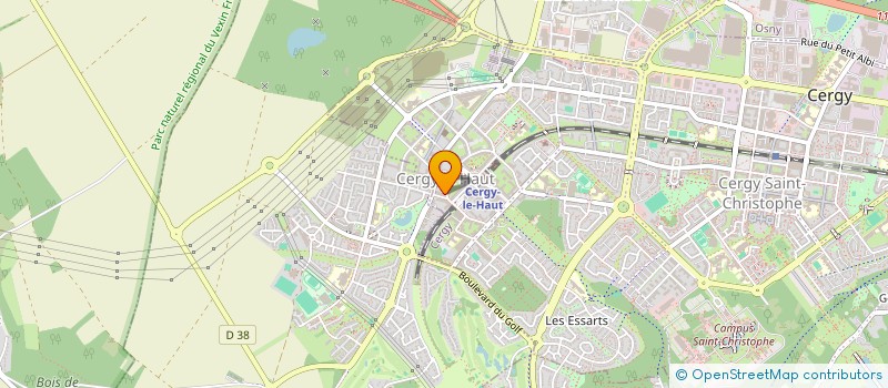 localisation de l'entreprise MAP CONSULT  CERGY