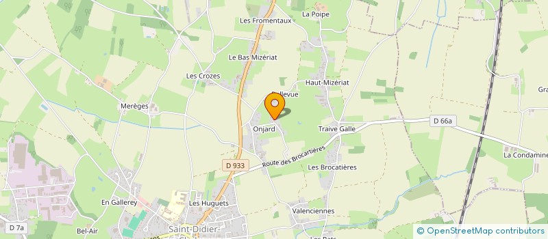 localisation de l'entreprise MAP'CONSULT à SAINT-DIDIER-SUR-CHALARONNE