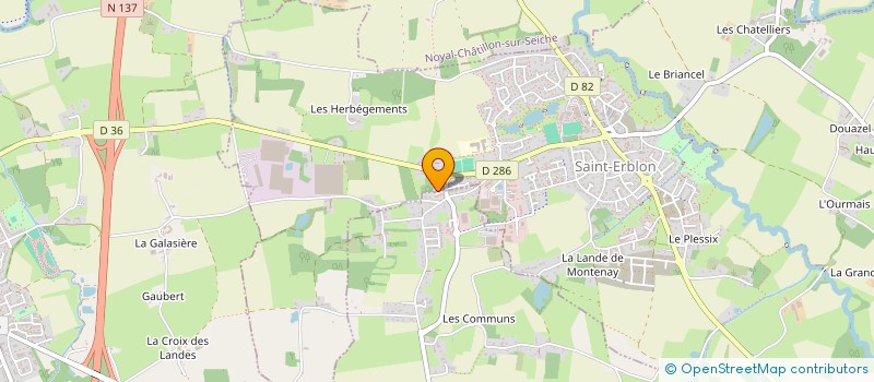 localisation de l'entreprise MAP CONSULTING  SAINT-ERBLON