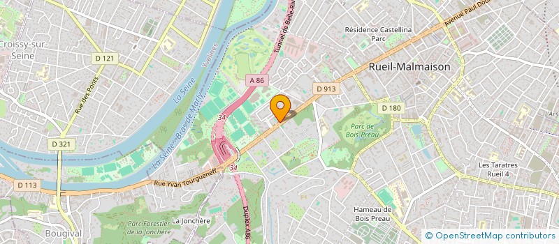 localisation de l'entreprise MAP CONSULTING à RUEIL-MALMAISON