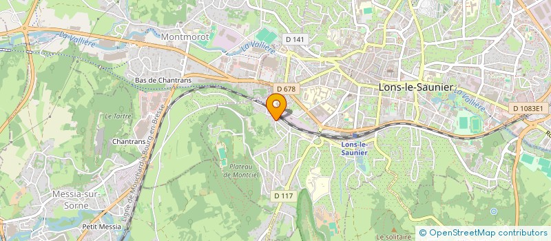 localisation de l'entreprise MAP EXPERTISE - CONSEIL à LONS-LE-SAUNIER