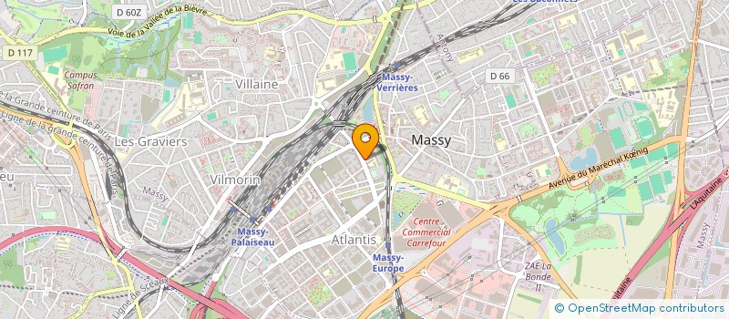 localisation de l'entreprise MAP EXPRESS  MASSY