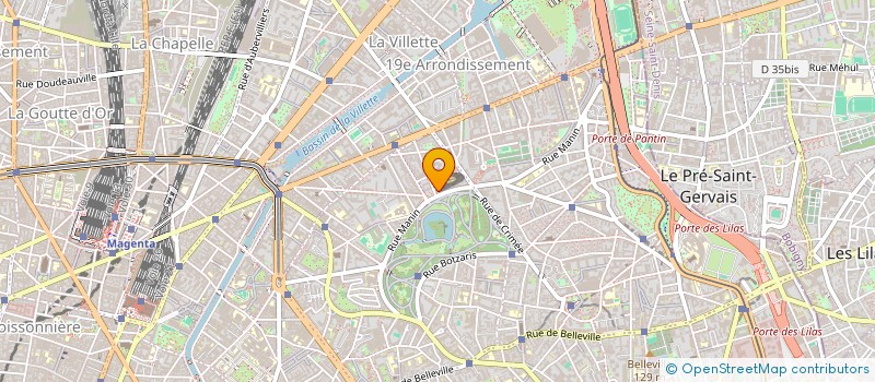 localisation de l'entreprise MAP-FRANCE-MARCEL  PARIS