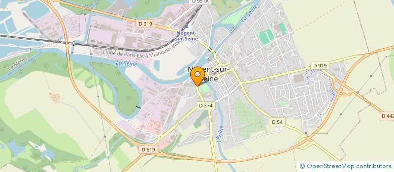 localisation de l'entreprise MAP.G  NOGENT-SUR-SEINE