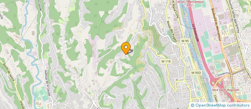 localisation de l'entreprise MAP HANDLING-AIR ASSISTANCES à CAGNES-SUR-MER