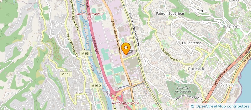 localisation de l'entreprise MAP HANDLING NICE à NICE