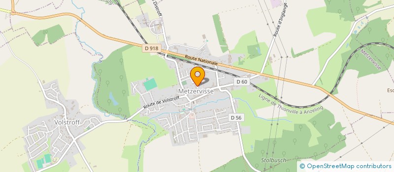 localisation de l'entreprise MAP'IMMO  METZERVISSE