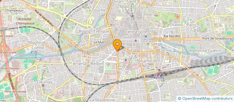localisation de l'entreprise MAP'IMMO AIRPARC 2  RENNES