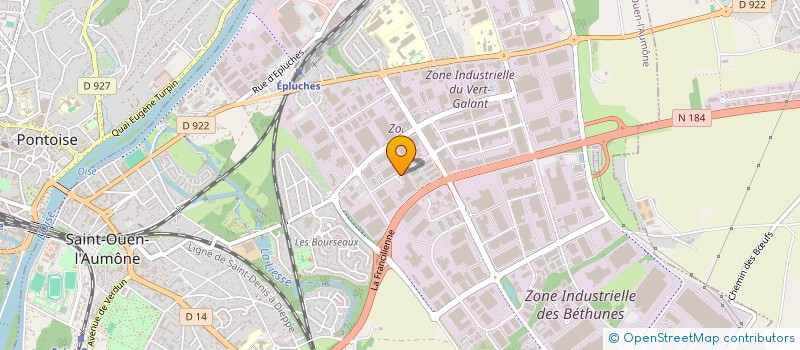 localisation de l'entreprise MAP INFORMATIQUE à SAINT-OUEN-L'AUMONE